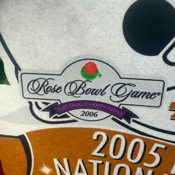 Texas Longhorns Felt Pennant 2005 National College Football Champions Rose Bowl - Picture 7 of 8